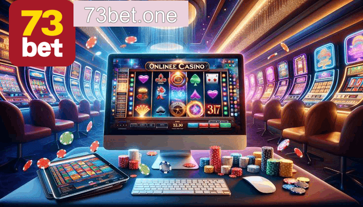 Roleta e blackjack 73BET